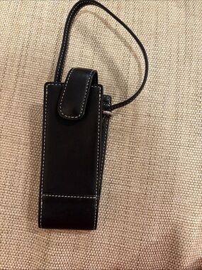 Vintage Coach cellphone leather case